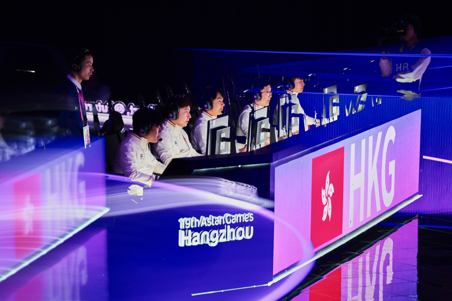 E-Sports athletes representing Hong Kong competed for the first time in the 2022 Asian Games in Hangzhou