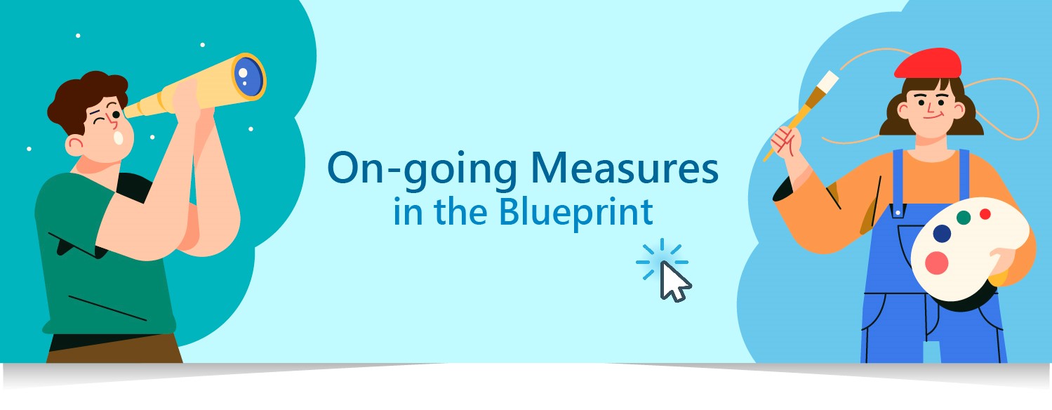 ​On-going Measures in the Blueprint